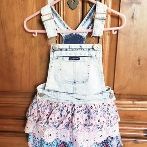 Little girl overall dress